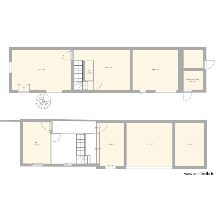 plan maison saint ismier roc. Plan de 0 pièce et 0 m2