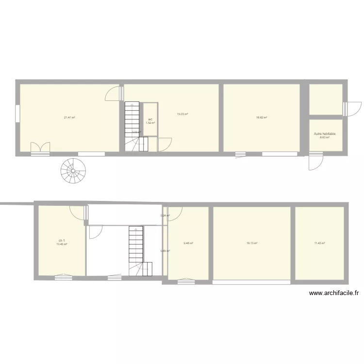 plan maison saint ismier roc. Plan de 