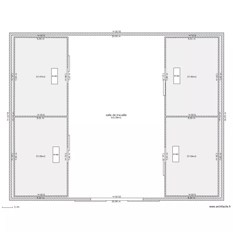 entrepot frigorifique A4. Plan de entrepot frigorifique A4. Plan de