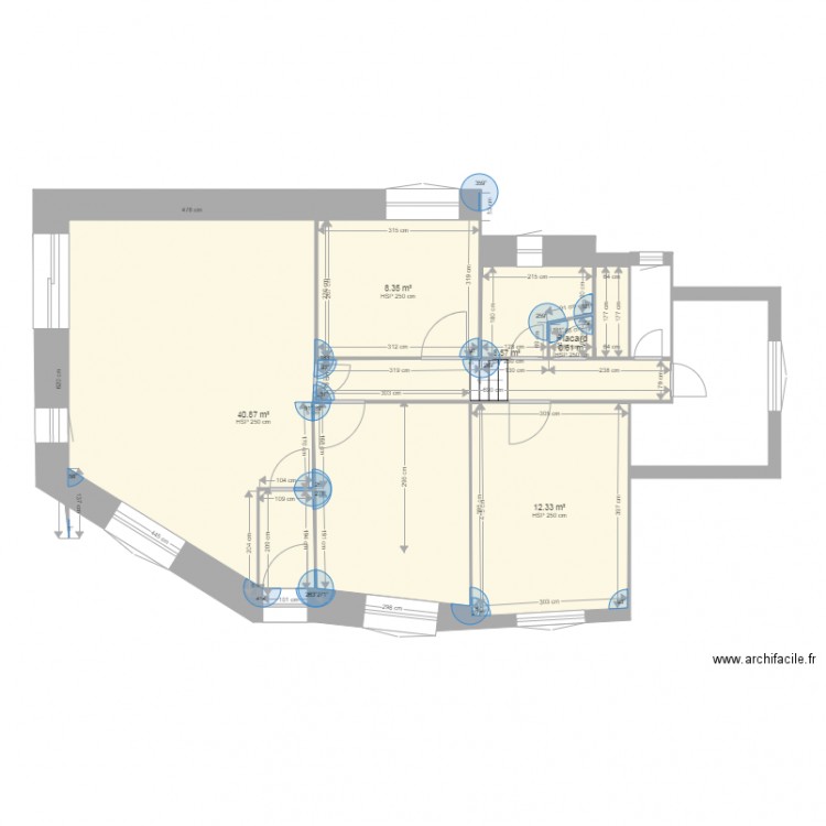 La plaine projet. Plan de 0 pièce et 0 m2