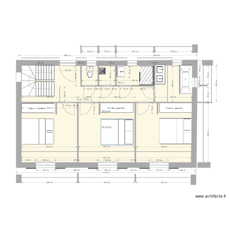 PlanGeneal SolAvecEntree. Plan de 0 pièce et 0 m2