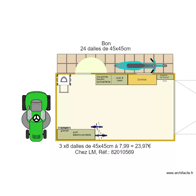 Garage rangement 03. Plan de Garage rangement 03. Plan de
