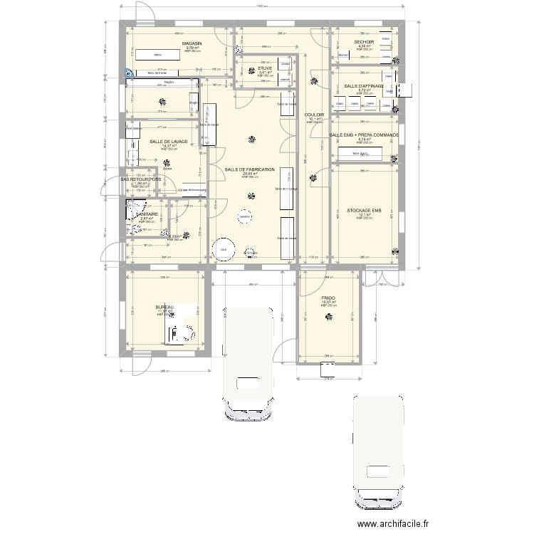 GAEC DE LA MOULIERE 8 . Plan de 0 pièce et 0 m2