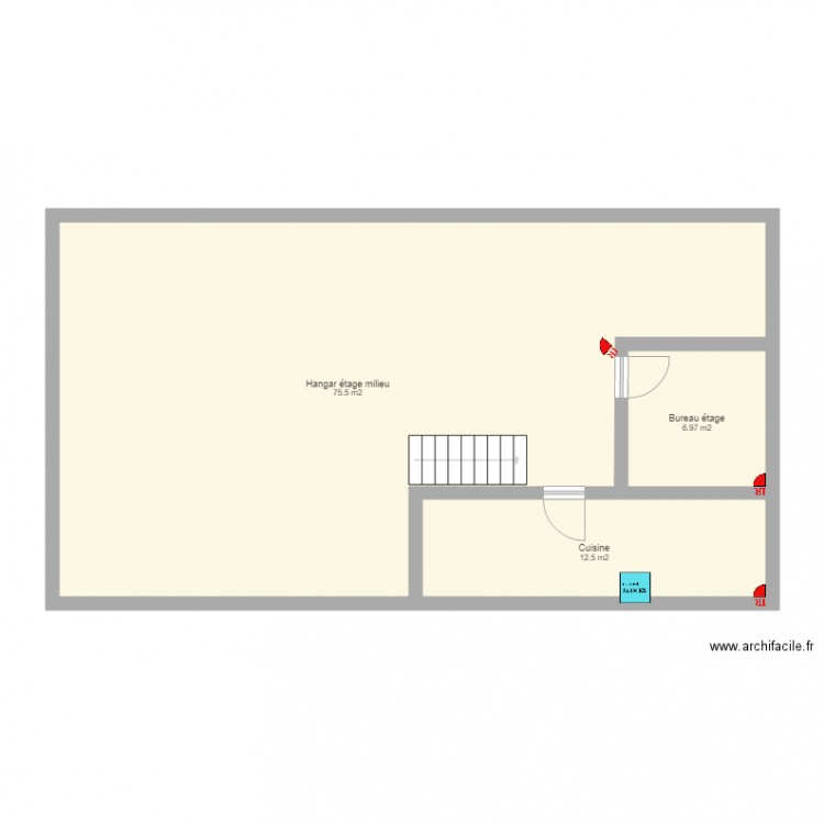 Chrispeels Atelier etage . Plan de 0 pièce et 0 m2