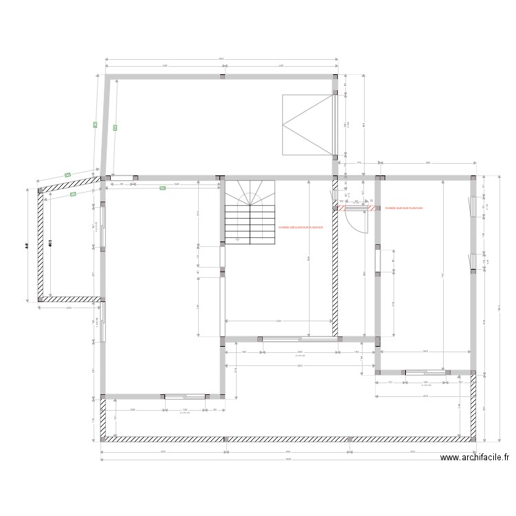 GAY FONDATIONS. Plan de 7 pièces et 186 m2