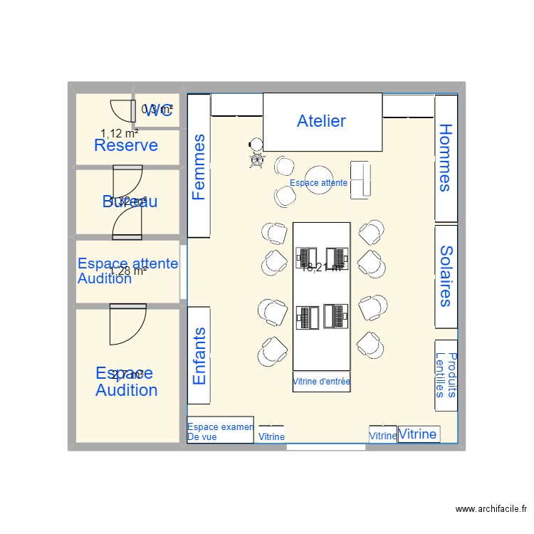 ATOL . Plan de 0 pièce et 0 m2
