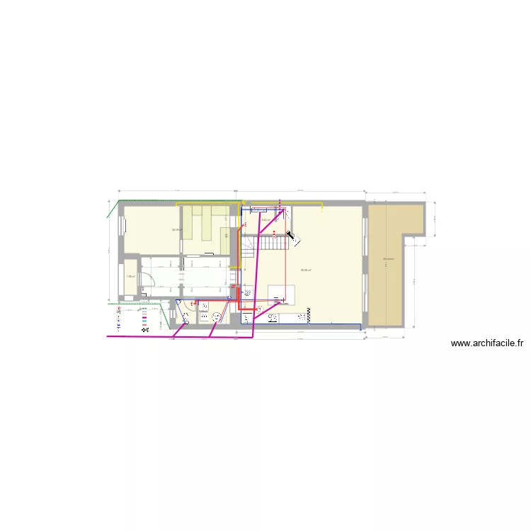 2020721 PLOMBERIE CHAUFFAGE. Plan de 