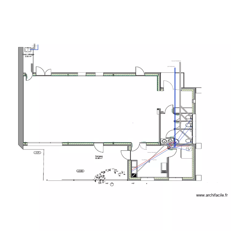 Plan réseaux Fontienne. Plan de Plan réseaux Fontienne. Plan de