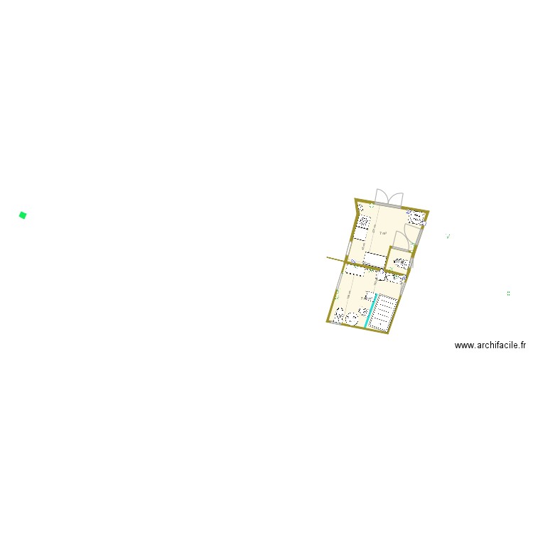 Cuisine 3. Plan de 0 pièce et 0 m2