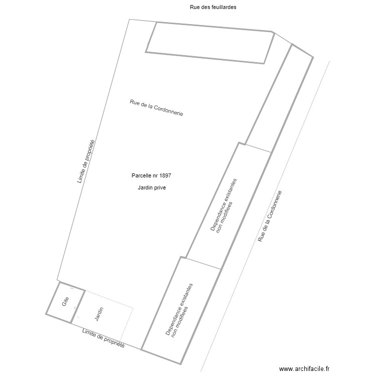 plan de mas PCMI2. Plan de 0 pièce et 0 m2