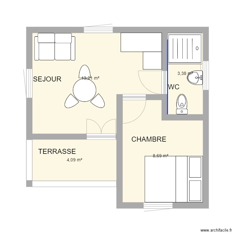PLAN BUNGALOW. Plan de 0 pièce et 0 m2