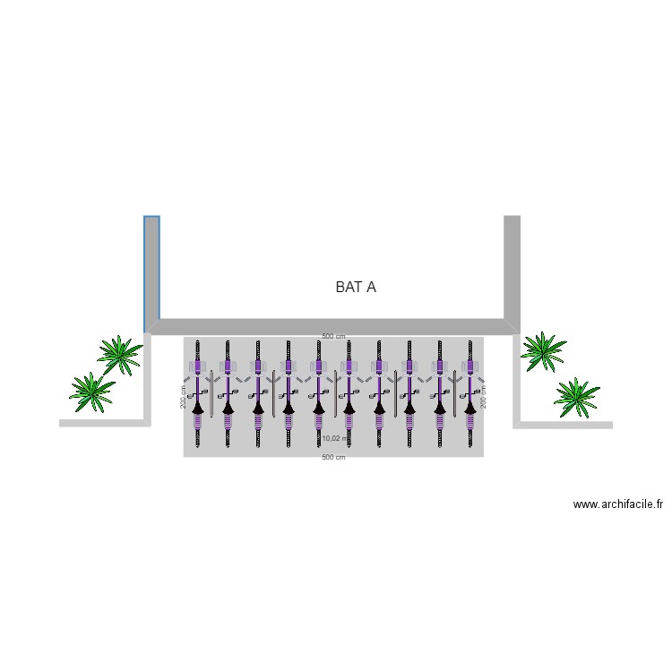 9) BAT A - MENIMUR. Plan de 0 pièce et 0 m2