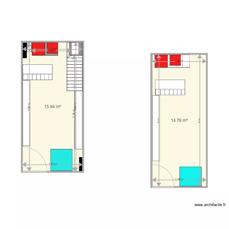 Manger a la cave. Plan de 