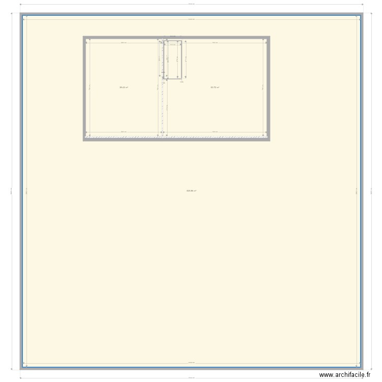 Maison sous sol 3. Plan de 9 pièces et 1442 m2