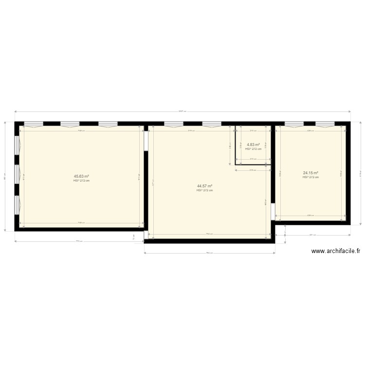 RDC HOSTELLERIE BRESSANE. Plan de 0 pièce et 0 m2