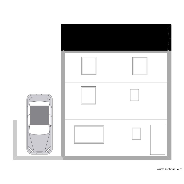 coupes. Plan de 0 pièce et 0 m2