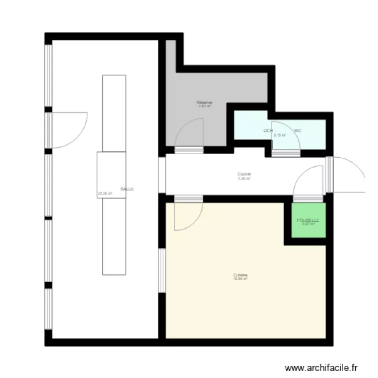 resto garge les gonesse. Plan de 