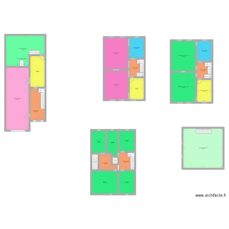 raines. Plan de 0 pièce et 0 m2