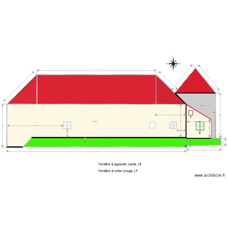 Façade  EST PCMI 5 6. Plan de 0 pièce et 0 m2