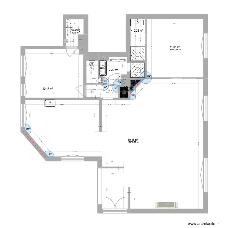 plan projet futur 13 fev 2026 V1. Plan de 0 pièce et 0 m2