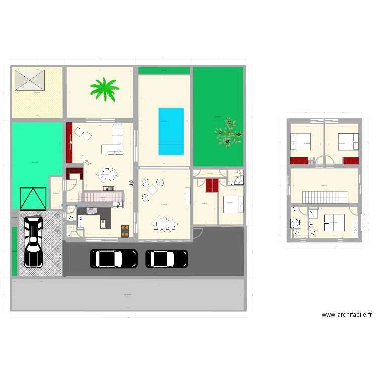 loft 07. Plan de 28 pièces et 518 m2