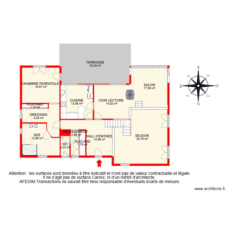 BI 6864 RDC. Plan de 0 pièce et 0 m2