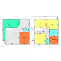 Plan Maison 2 niveaux invers&eacute;s