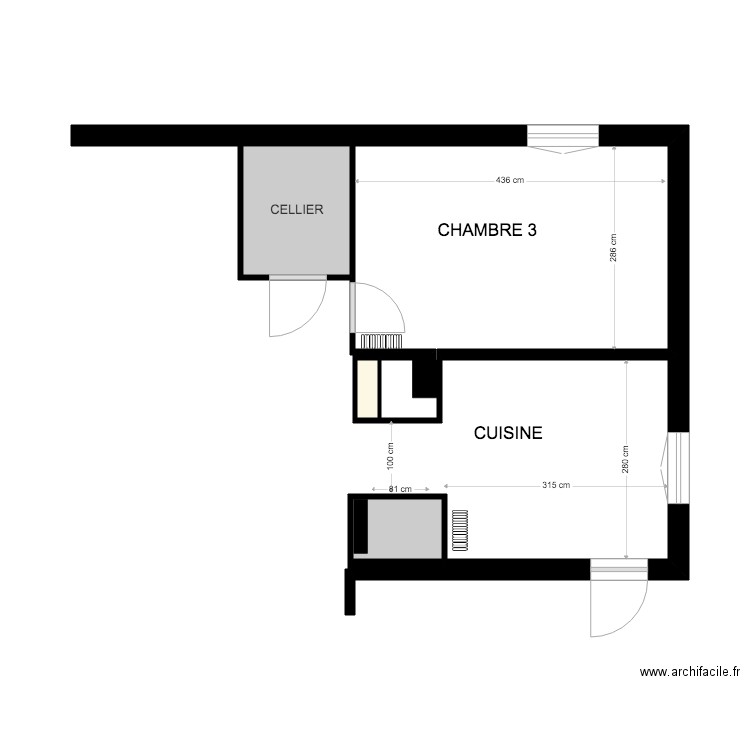 CUISINE TACIAK. Plan de 0 pièce et 0 m2