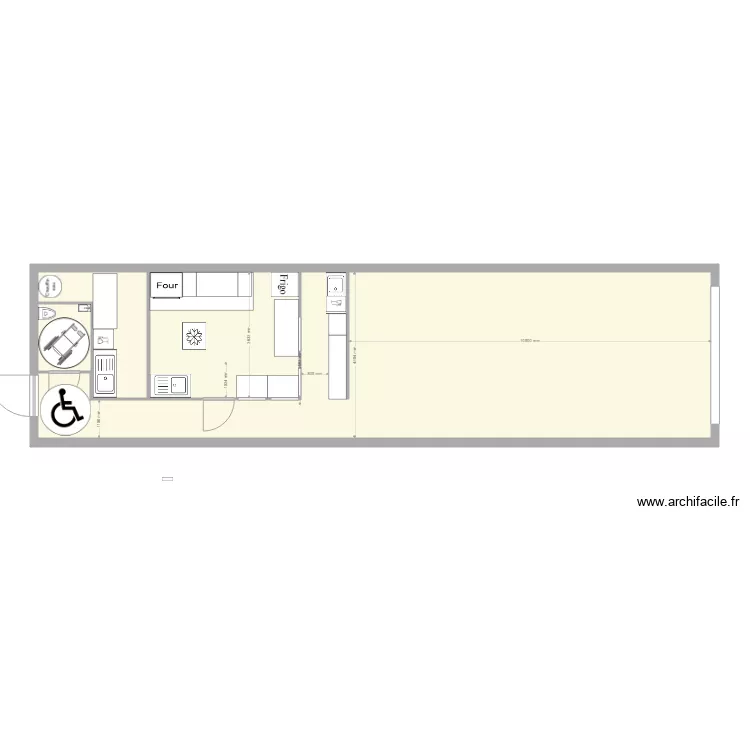 RESTAURANT DES BERGERS V3. Plan de 