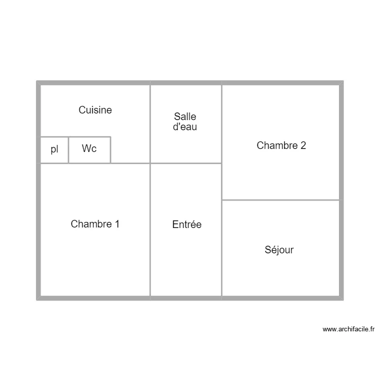 QUIMPER GUYON. Plan de 