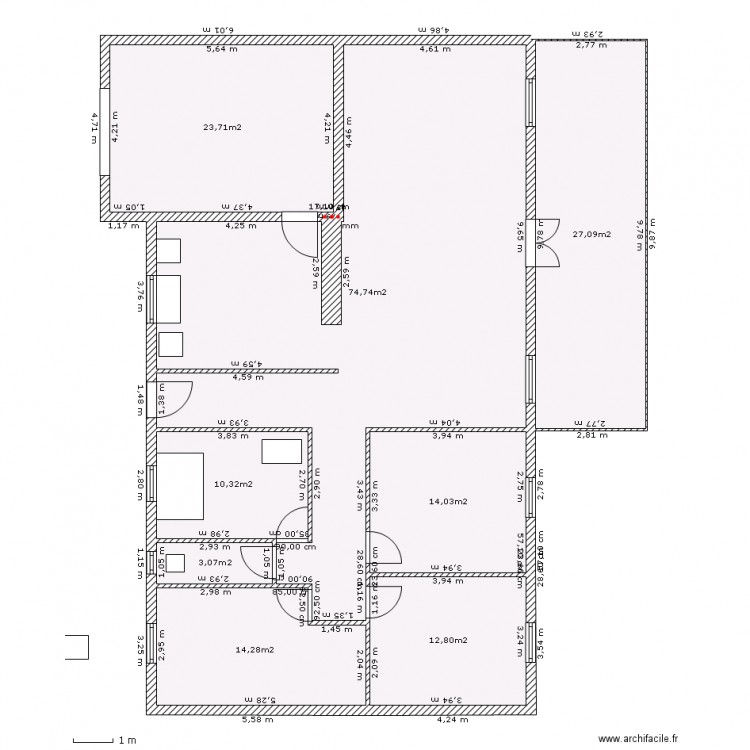 plan 10. Plan de 0 pièce et 0 m2