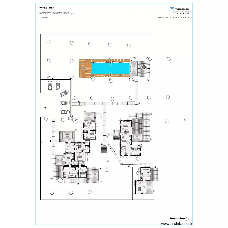 ZEITUNA LODGE. Plan de 