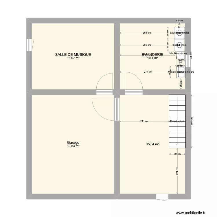 PLAN 3 PETITE OUVERTURE MODIF. Plan de 