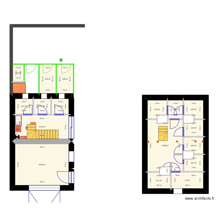 blandine AVEC CALICI. Plan de 0 pièce et 0 m2