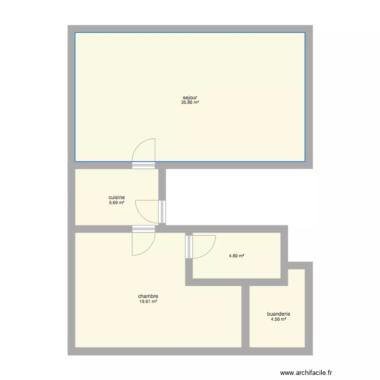 Infante existant. Plan de 