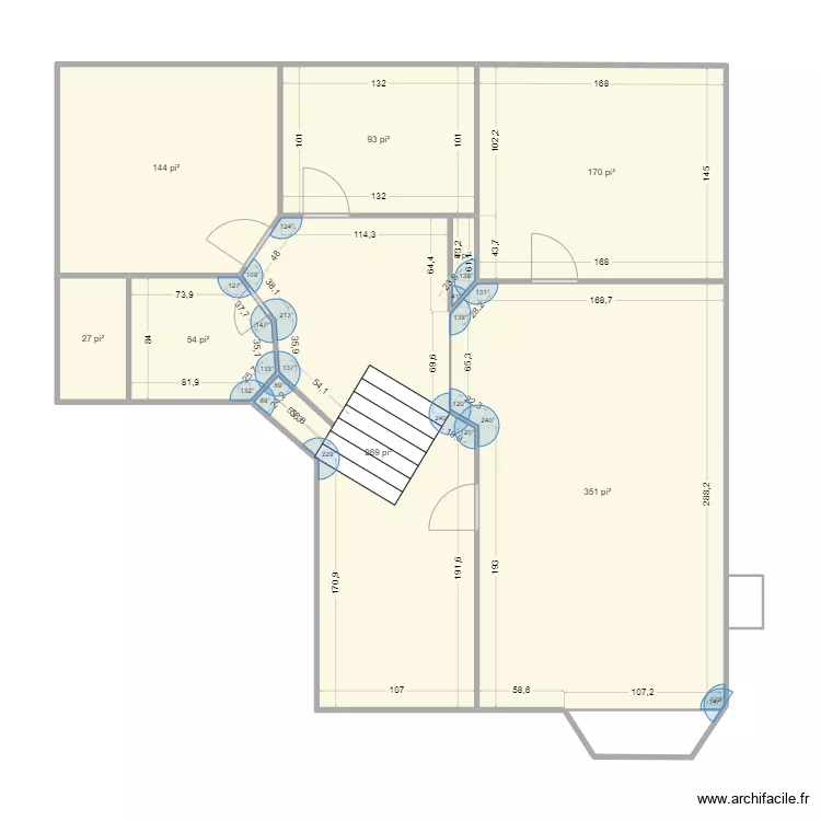130 calvodos. Plan de 