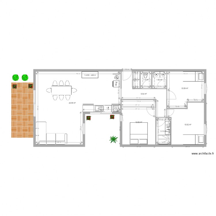 Construction Pavillons sans jardin. Plan de 0 pièce et 0 m2