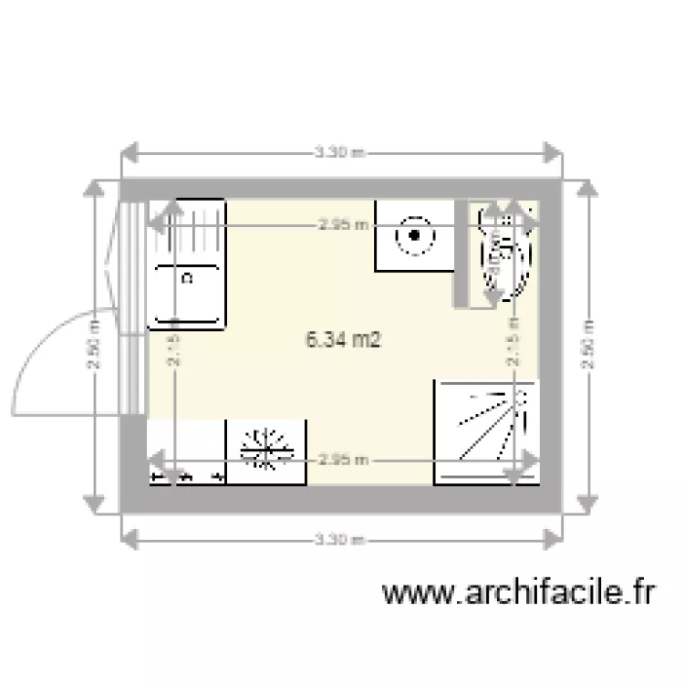 Buanderie. Plan de Buanderie. Plan de