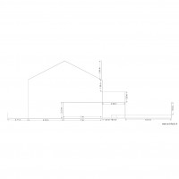 plan de coupe coté carport