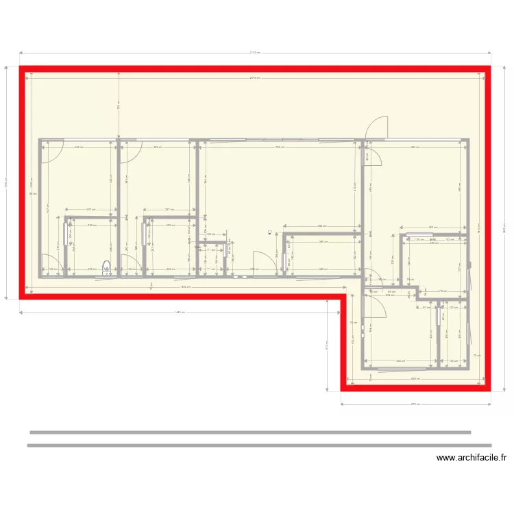 casa Balsa toiture. Plan de 