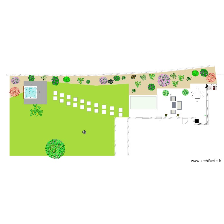 Terrasse VII. Plan de 0 pièce et 0 m2