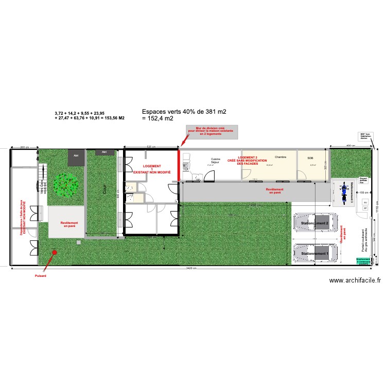 MASSE JULES FERRY 10 03 2022 pour urba. Plan de 0 pièce et 0 m2