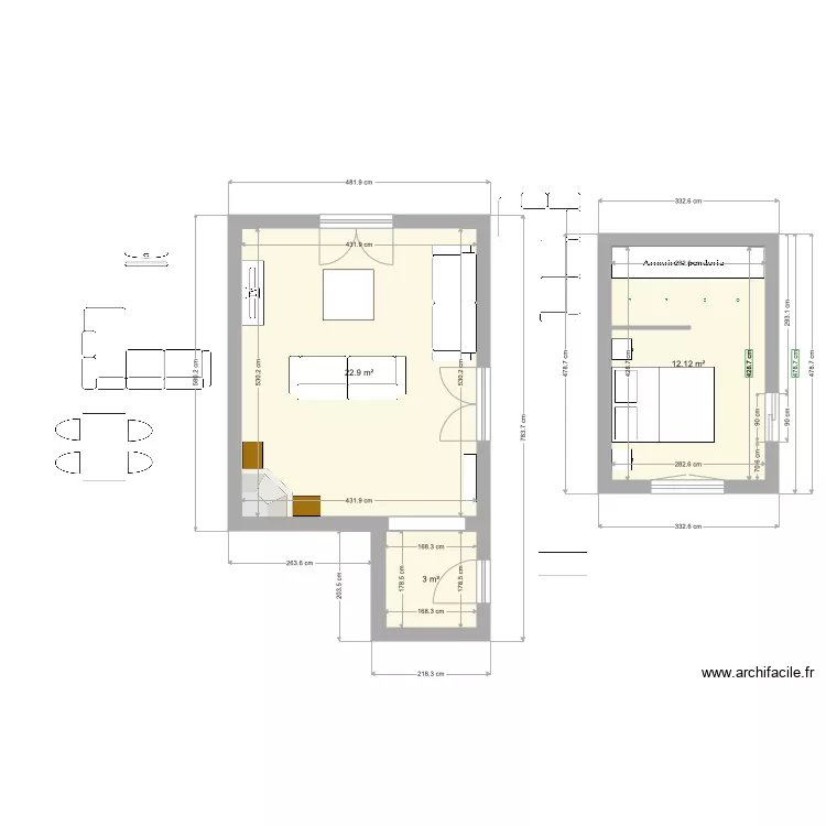 Audiguier. Plan de Audiguier. Plan de