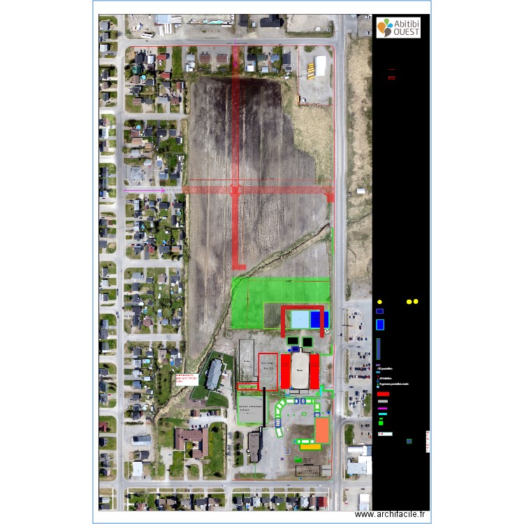 rodeo boutique  toilettes et poubelle pour 2023. Plan de 30 pièces et 3665 m2