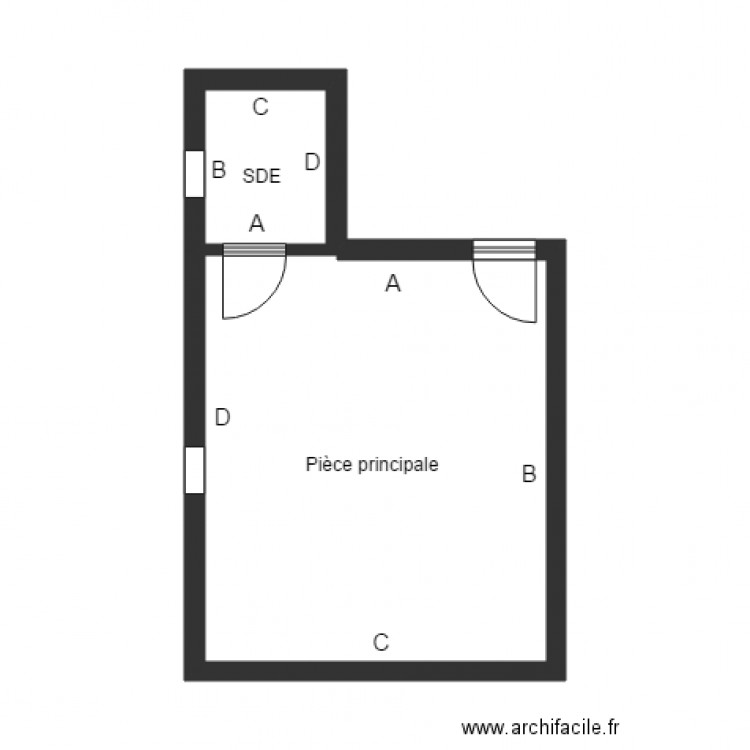 BLETTNER. Plan de 0 pièce et 0 m2