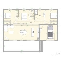 Plan Vue de Dessus avec terrain