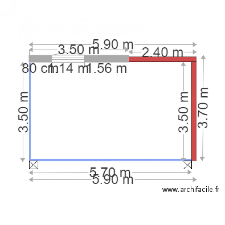 GAUDIN. Plan de 0 pièce et 0 m2