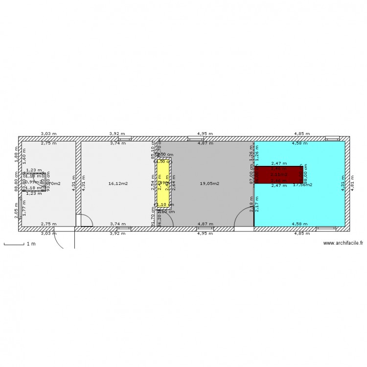 Maison Valerie. Plan de 0 pièce et 0 m2