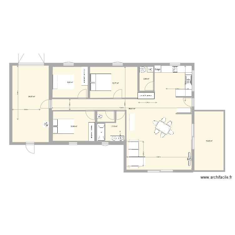 Nico flo ok. Plan de 0 pièce et 0 m2