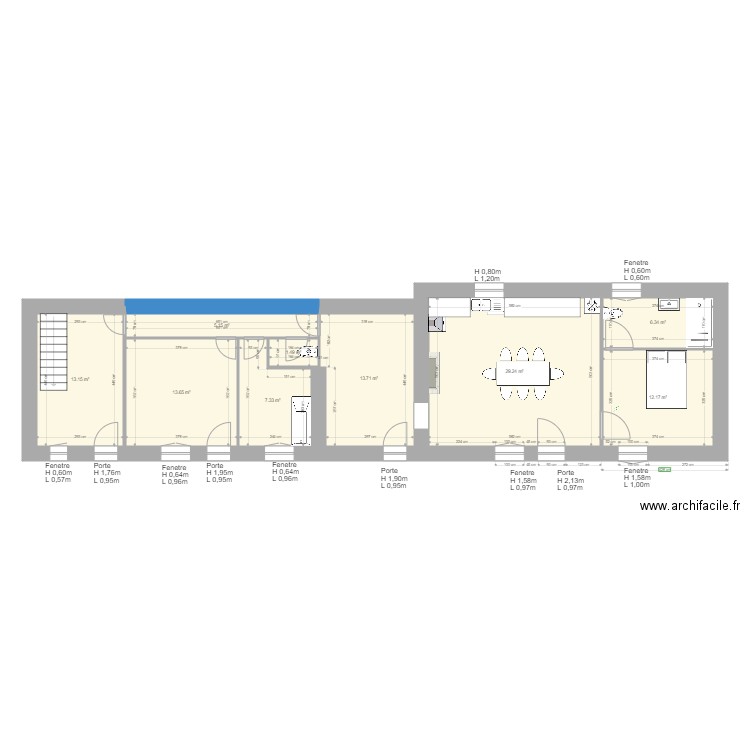 maison papa. Plan de 0 pièce et 0 m2